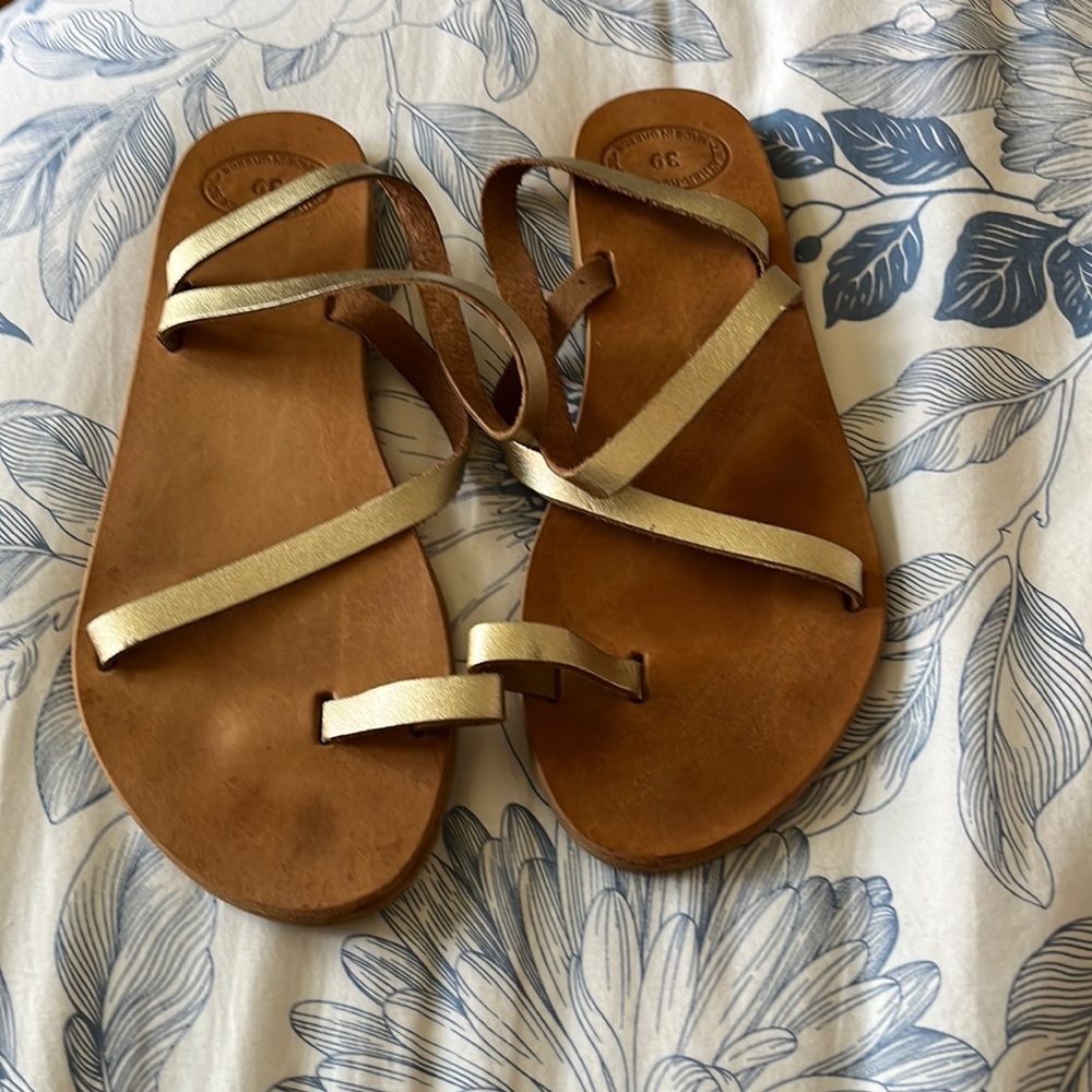 Ancient Greek sandals.